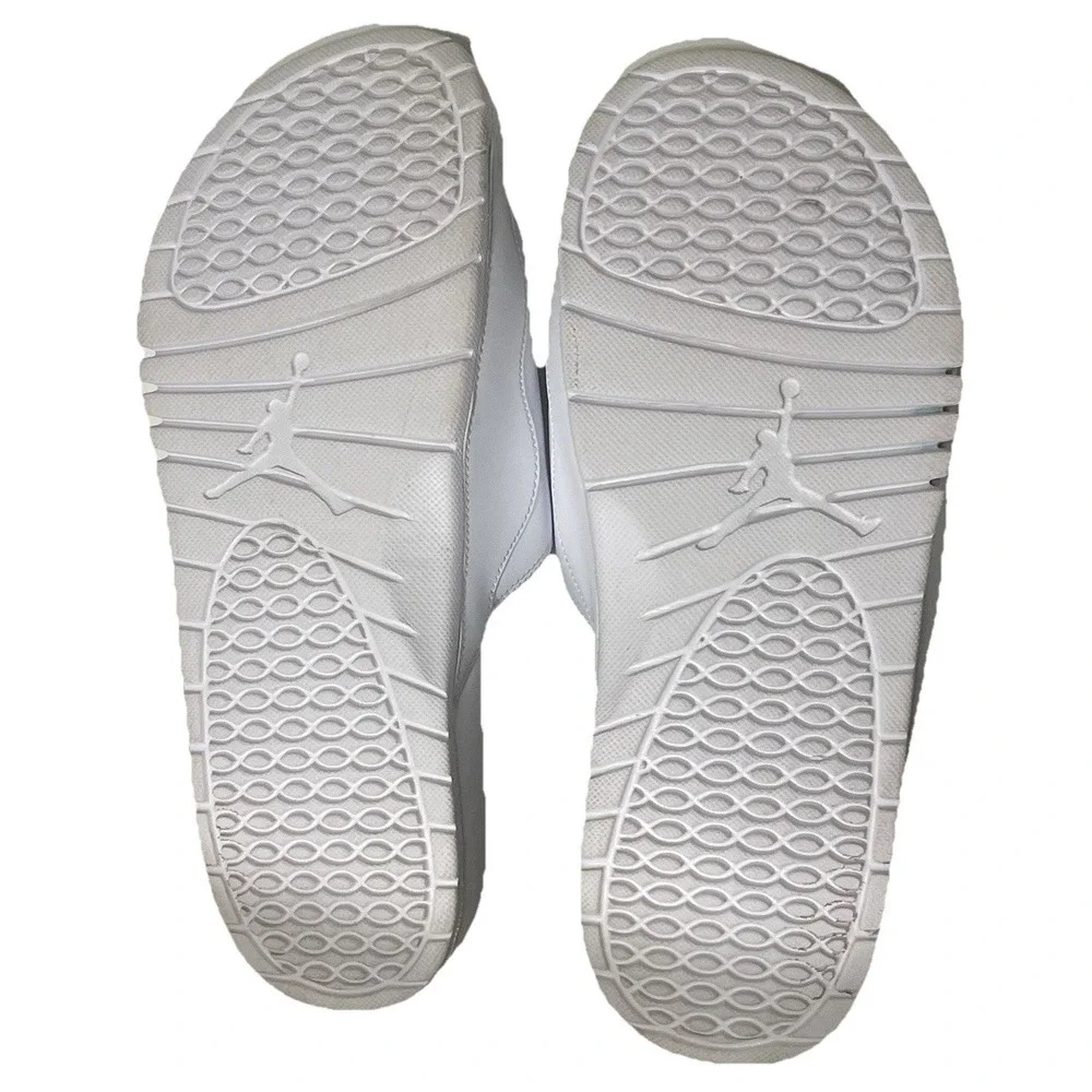 Nike Jordan Hydro Retro XI 11 White Red Slides Mens 12 AA1336-166